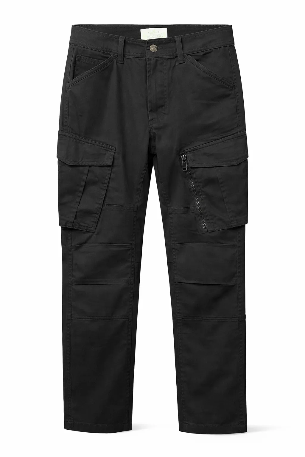 Twill Baggie Pant Black
