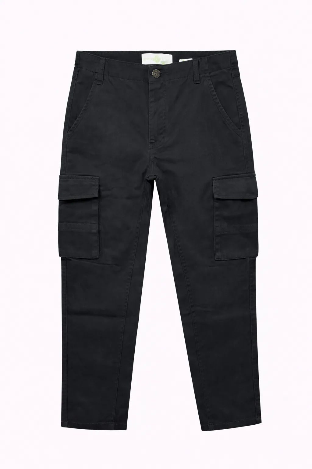Men's Premium 6 Pocket Stretch Twill Cargo Pant - Black