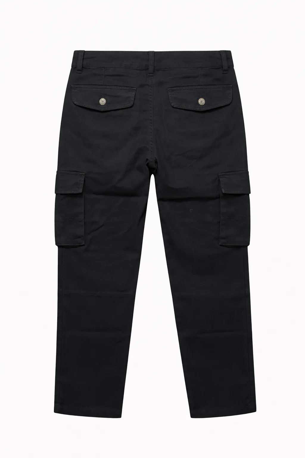 Men's Premium 6 Pocket Stretch Twill Cargo Pant - Black thumbnail 2