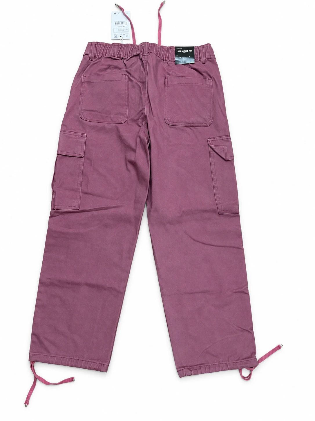 Pull and Bear Cargo Denim Twill Fabric - Mauve thumbnail 3