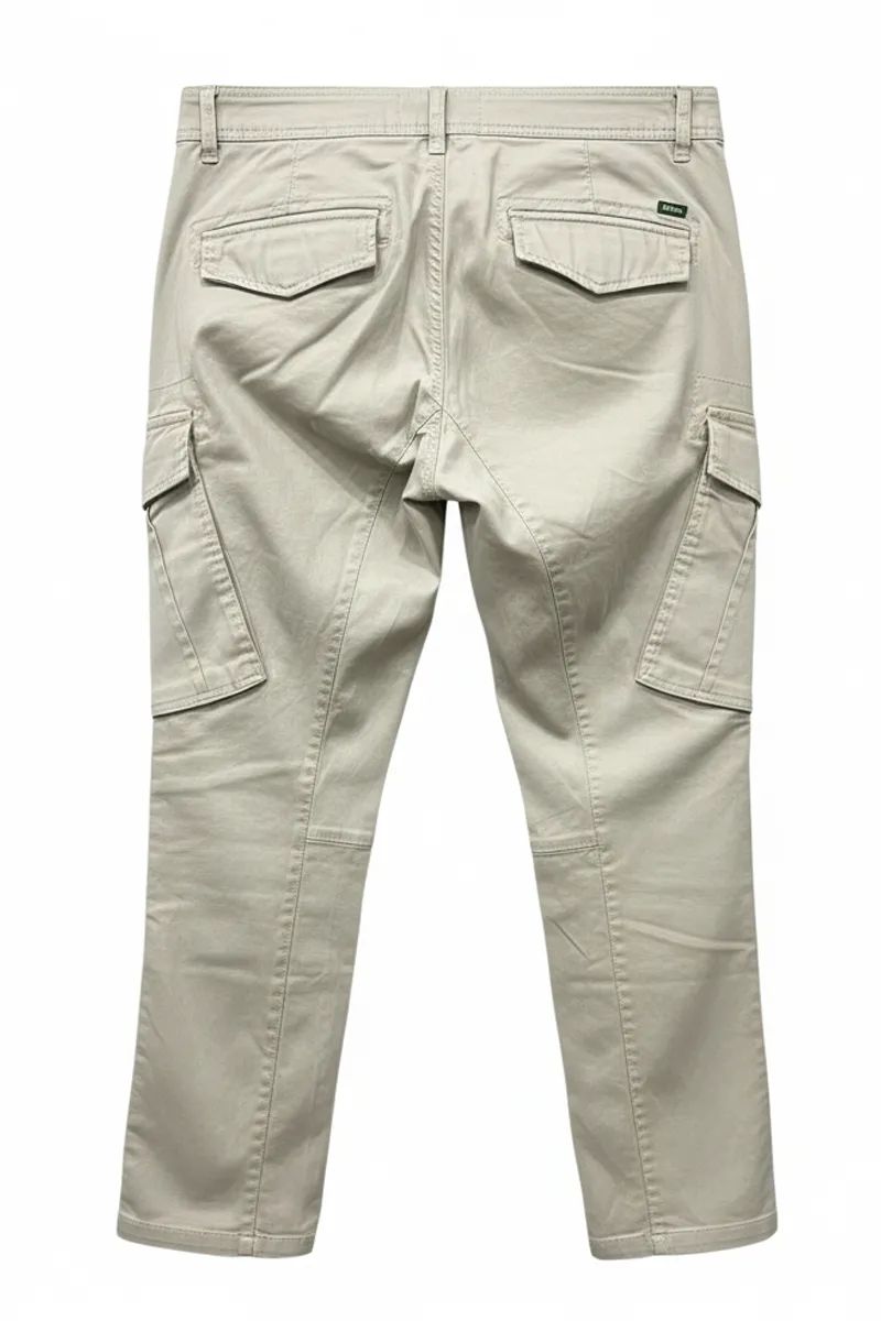 Twill Baggy Pant Beige thumbnail 2