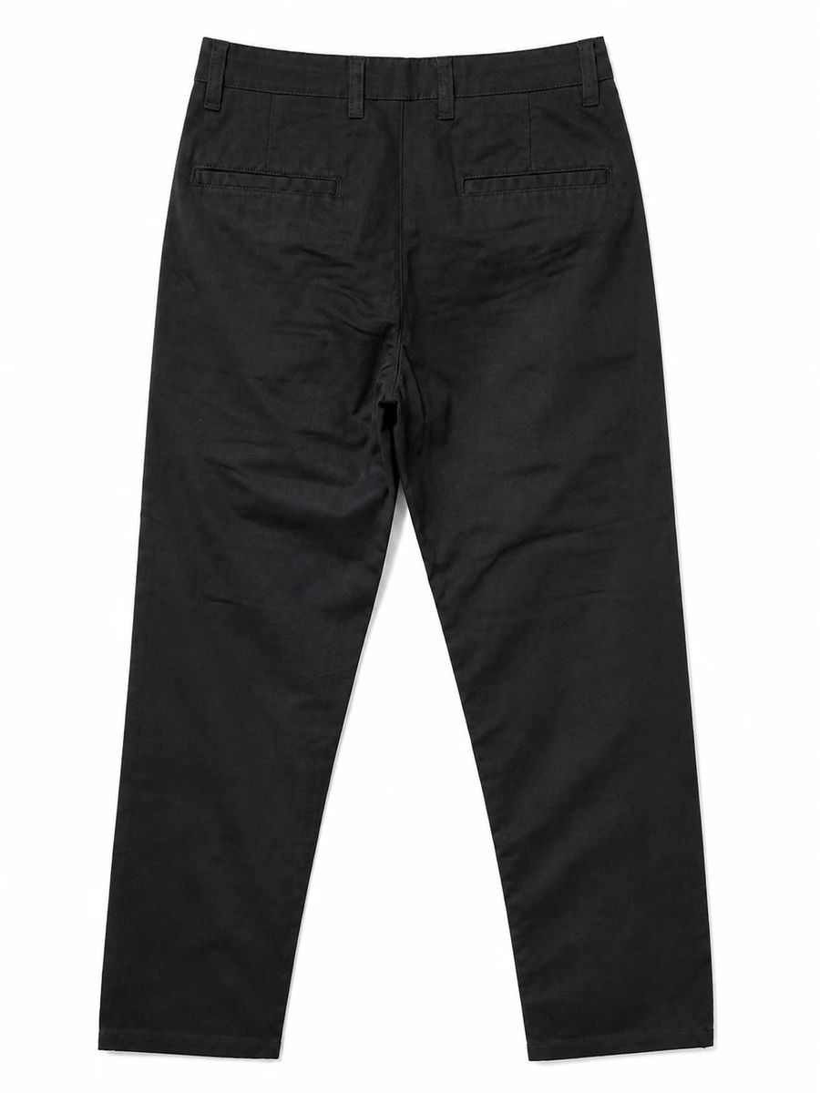UNIQLO 100% Cotton 4 Pocket Chino Pant - Black thumbnail 2