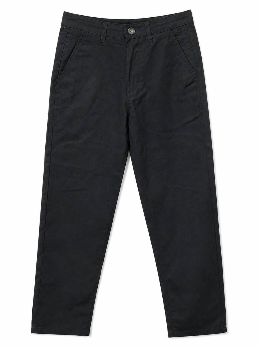 UNIQLO 100% Cotton 4 Pocket Chino Pant - Black