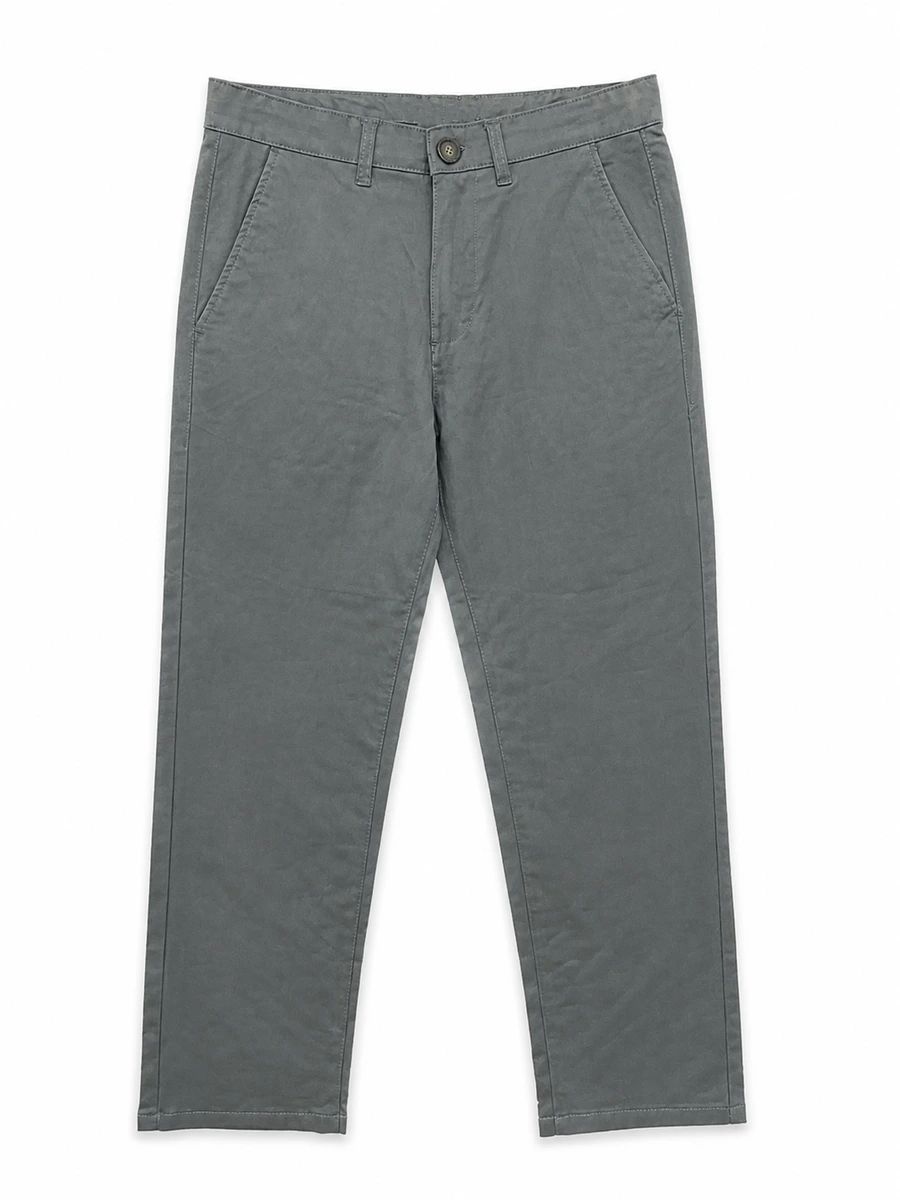 UNIQLO 4 Pocket Linen Blend Chino Pant - Gray