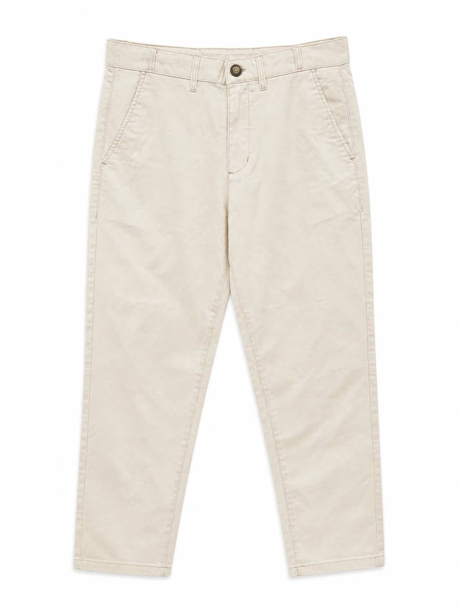 UNIQLO 4 Pocket Linen Blend Chino Pant - Off White